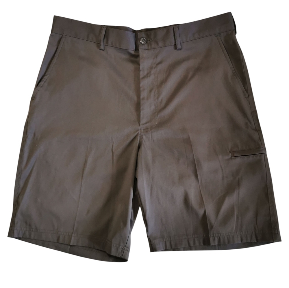 Pebble Beach Performance Dark Grey 9-1/2" Golf Shorts - Sz 34
